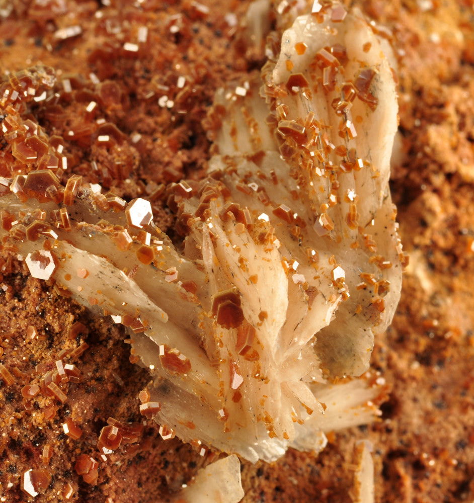 Vanadinite & Baryte