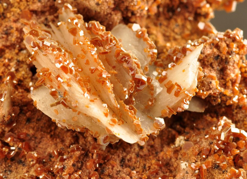 Vanadinite & Baryte