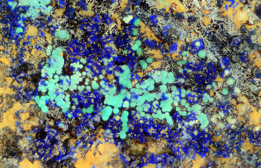 Theisite Azurite