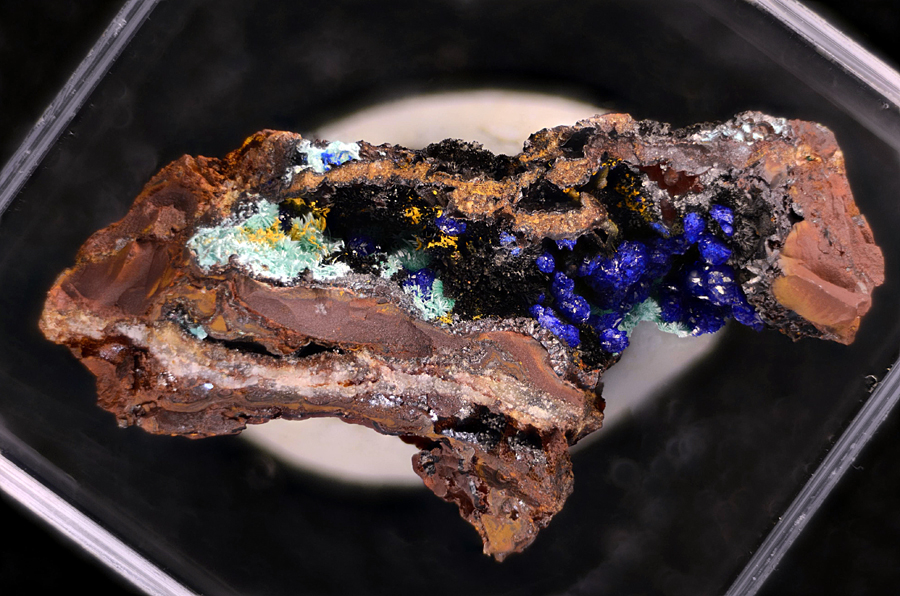 Azurite Delafossite Malachite