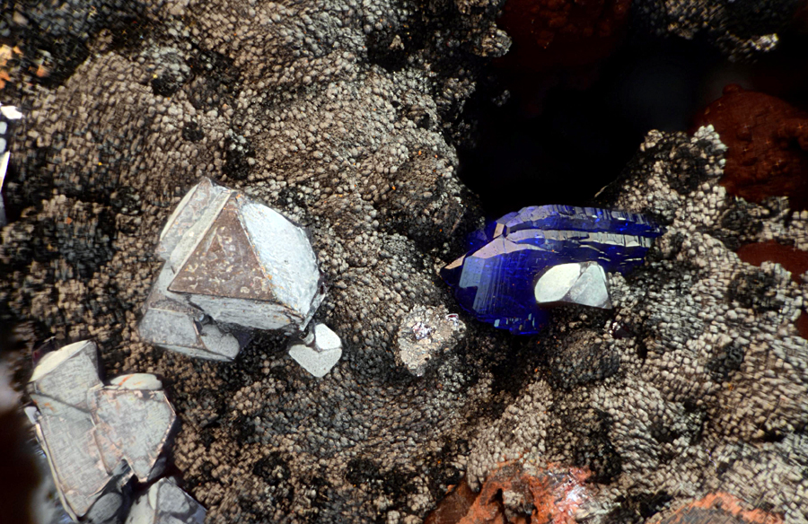 Delafossite Cuprite & Azurite