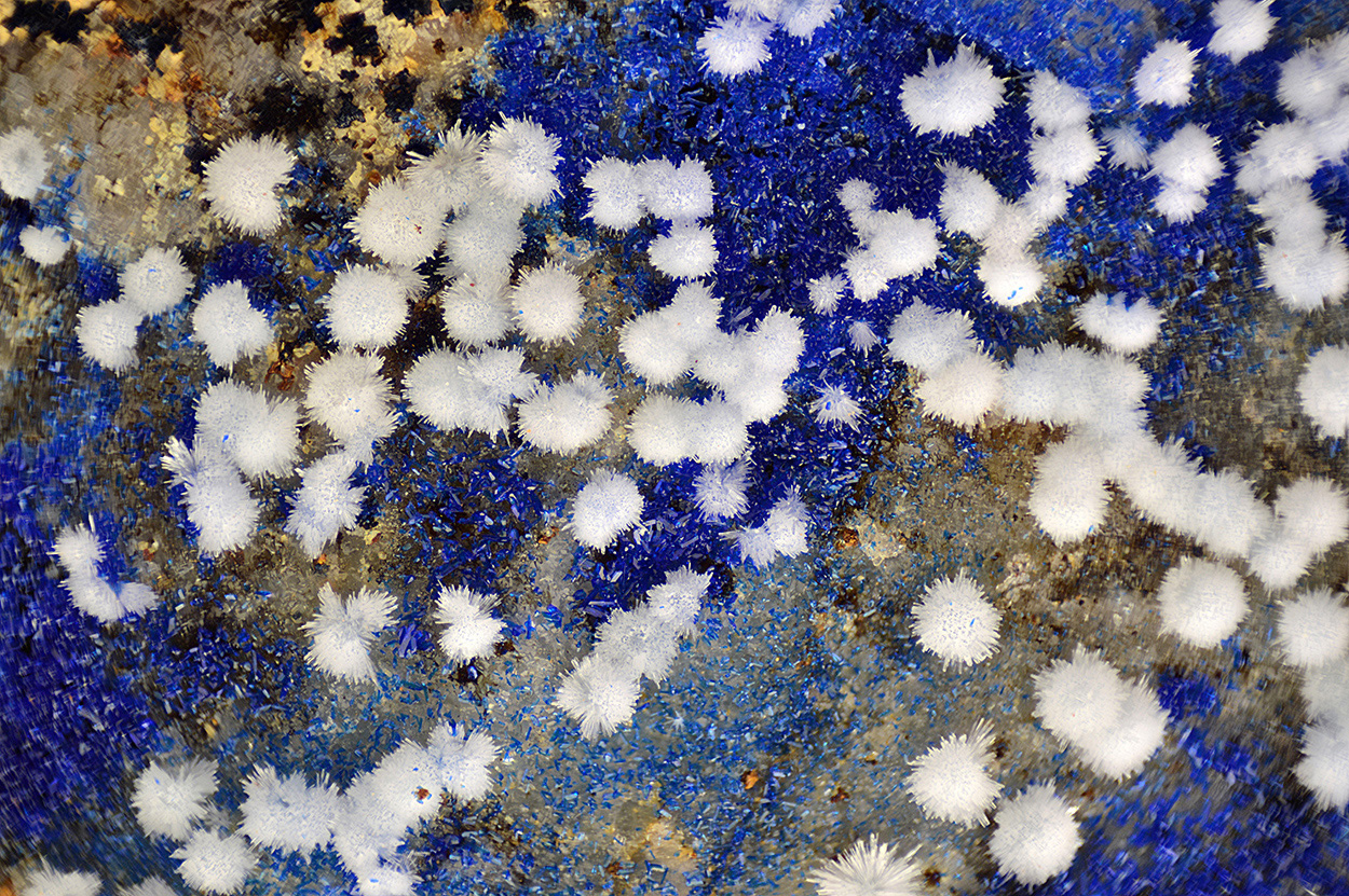 Aragonite Azurite