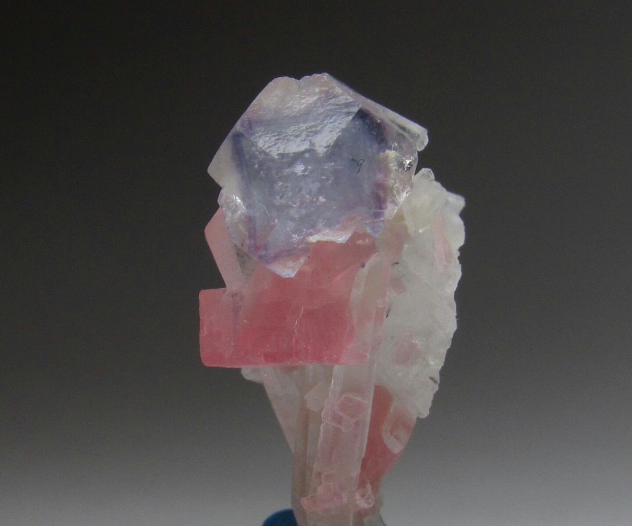 Rhodochrosite Quartz & Fluorite