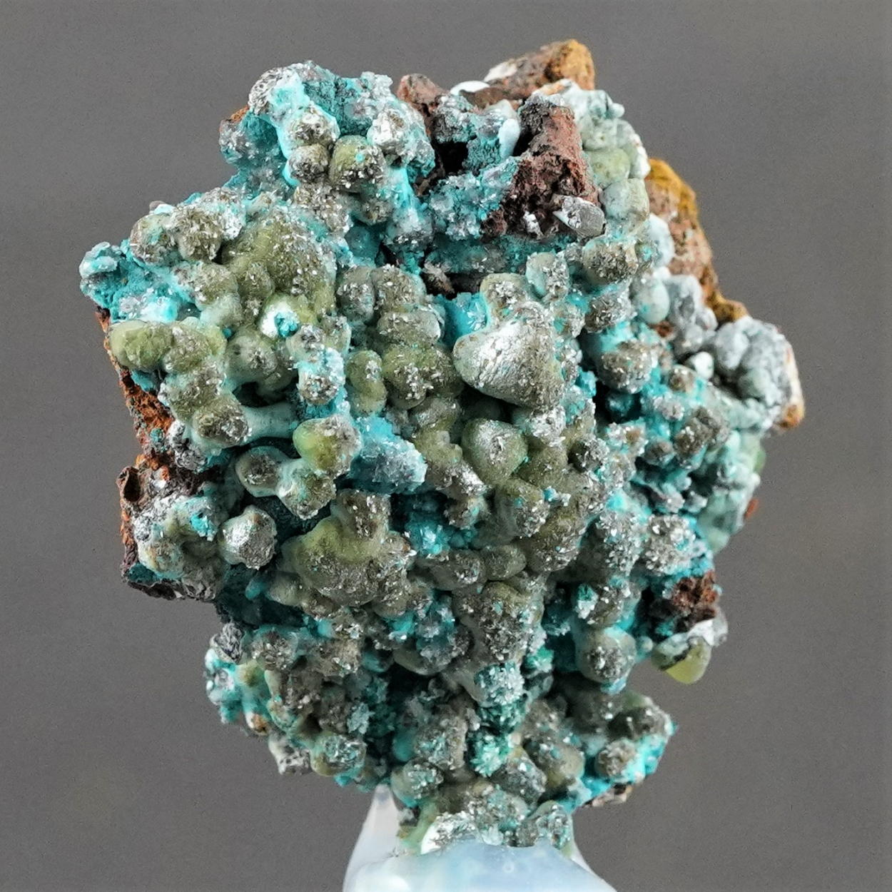 Smithsonite Rosasite & Hemimorphite