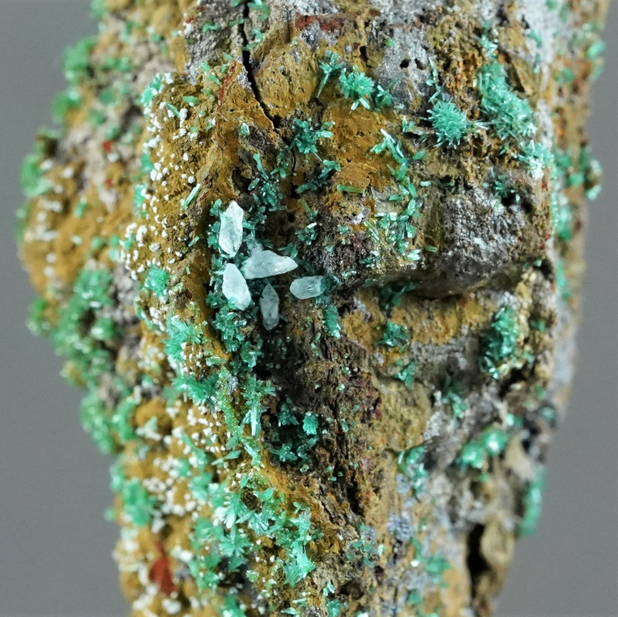 Olivenite Conichalcite Gibbsite & Aragonite