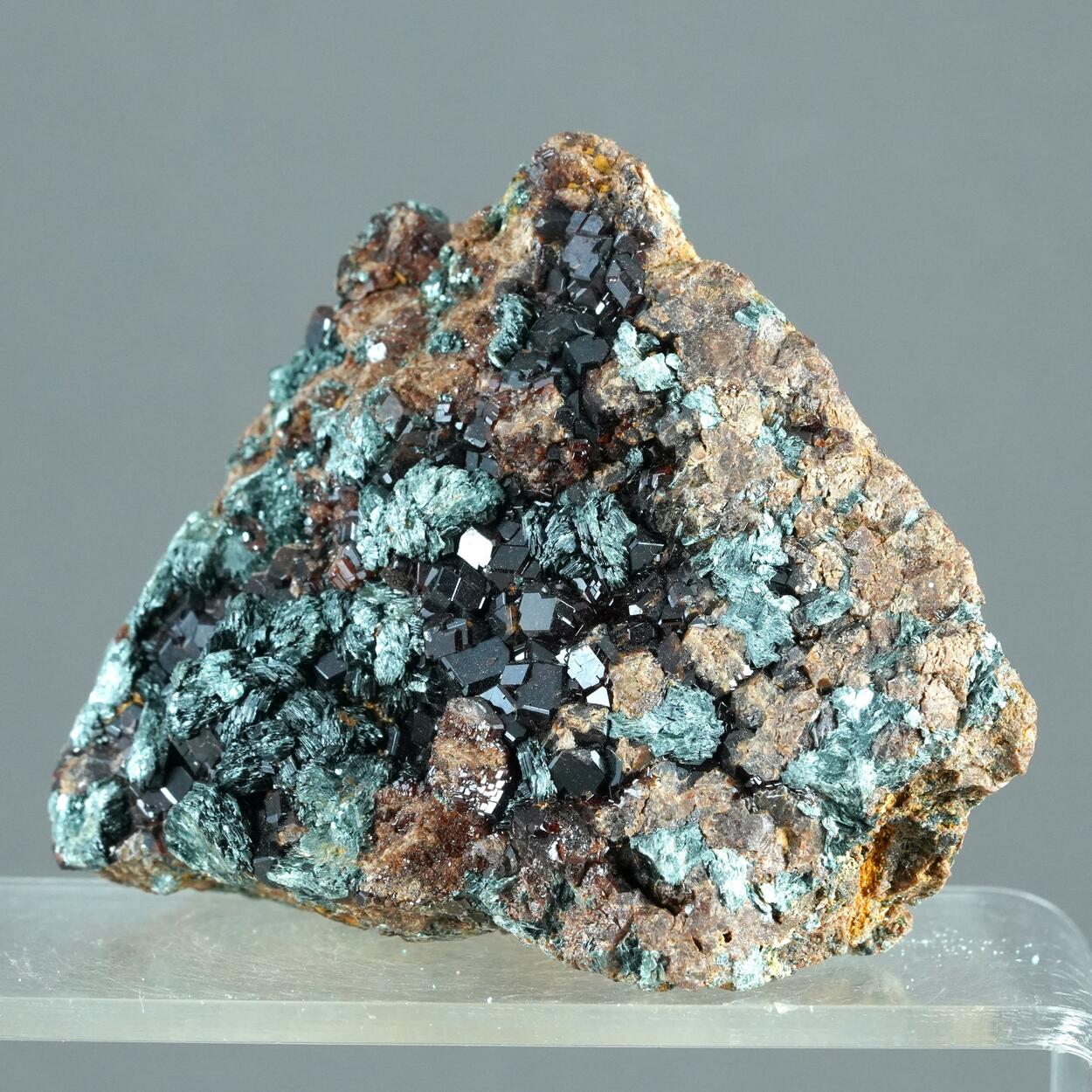 Hessonite & Clinochlore