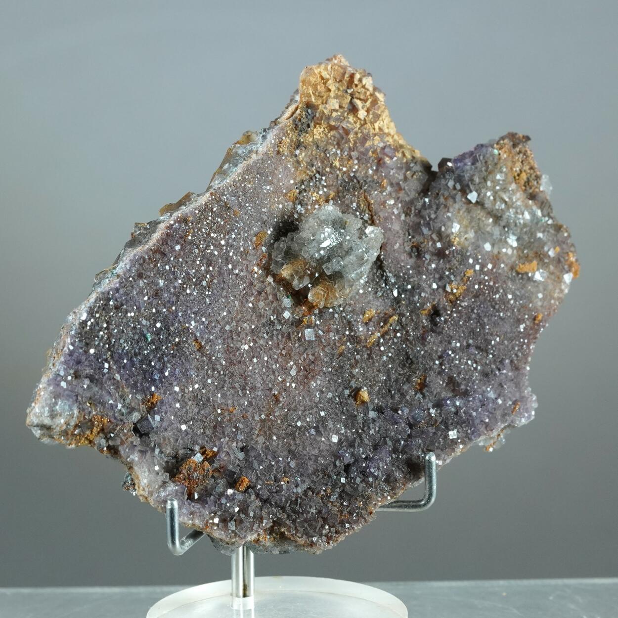 Fluorite Calcite & Malachite