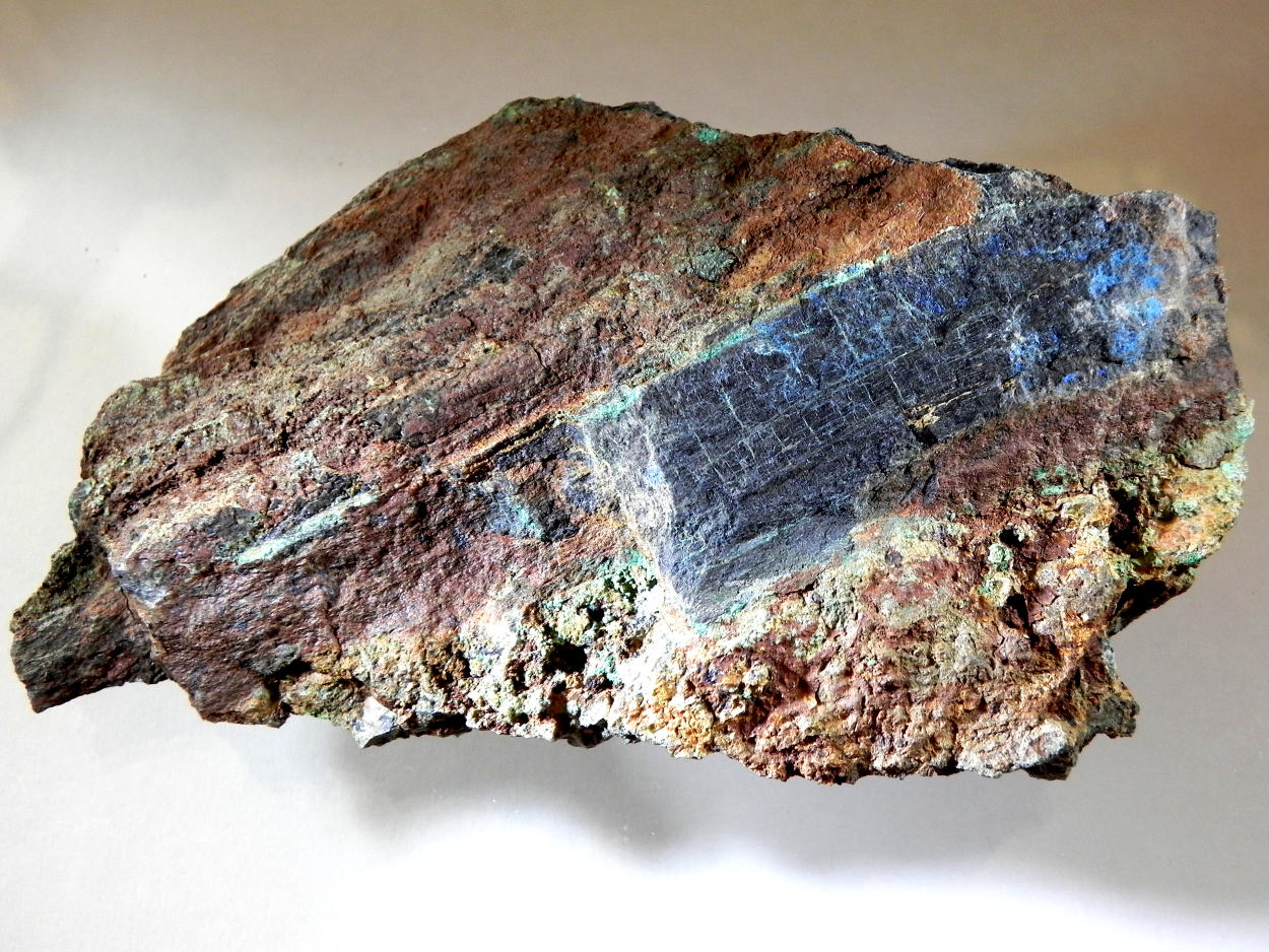 Azurite Chalcocite Chrysocolla & Malachite Psm Wood