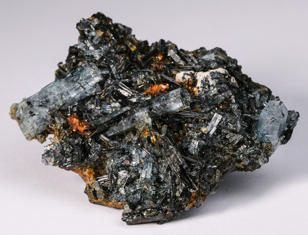 Aquamarine Schorl & Siderite