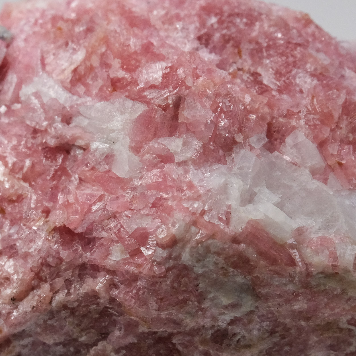 Rhodonite & Calcite