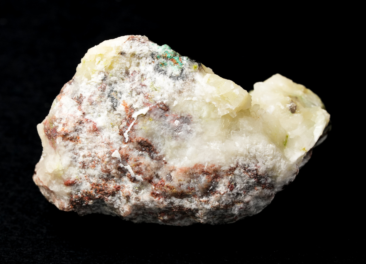 Dioptase Calcite