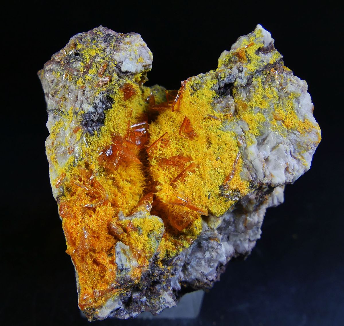 Wulfenite & Mimetite