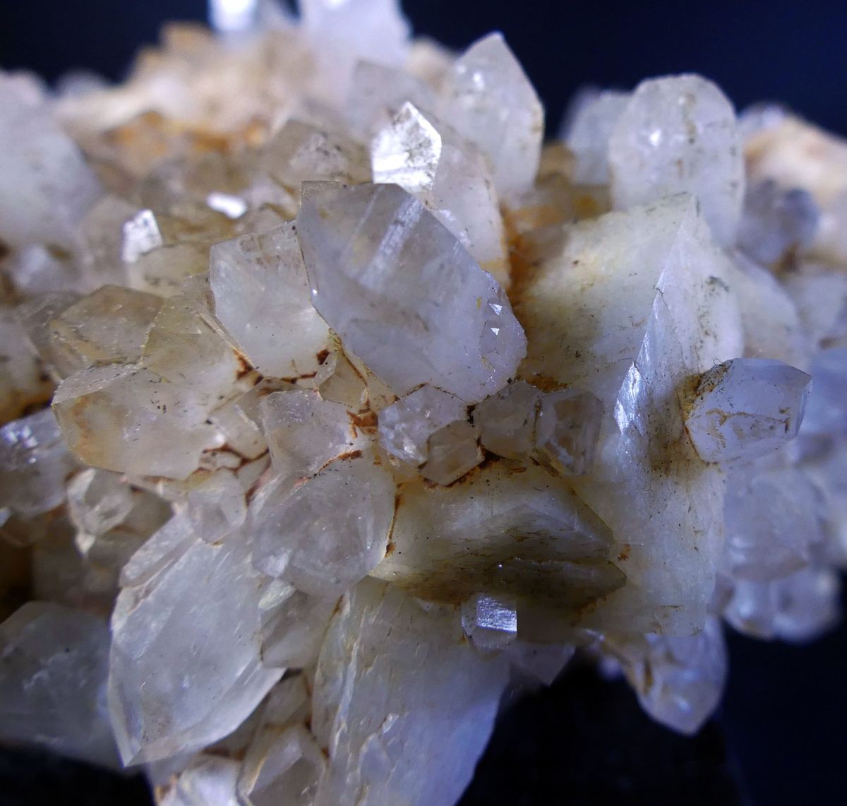 Rock Crystal & Orthoclase Var Paradoxite