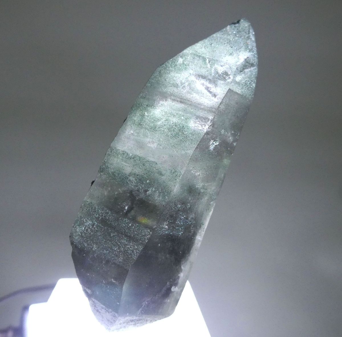 Rock Crystal With Chlorite