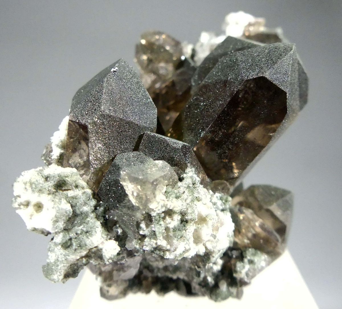 Smoky Quartz With Chlorite