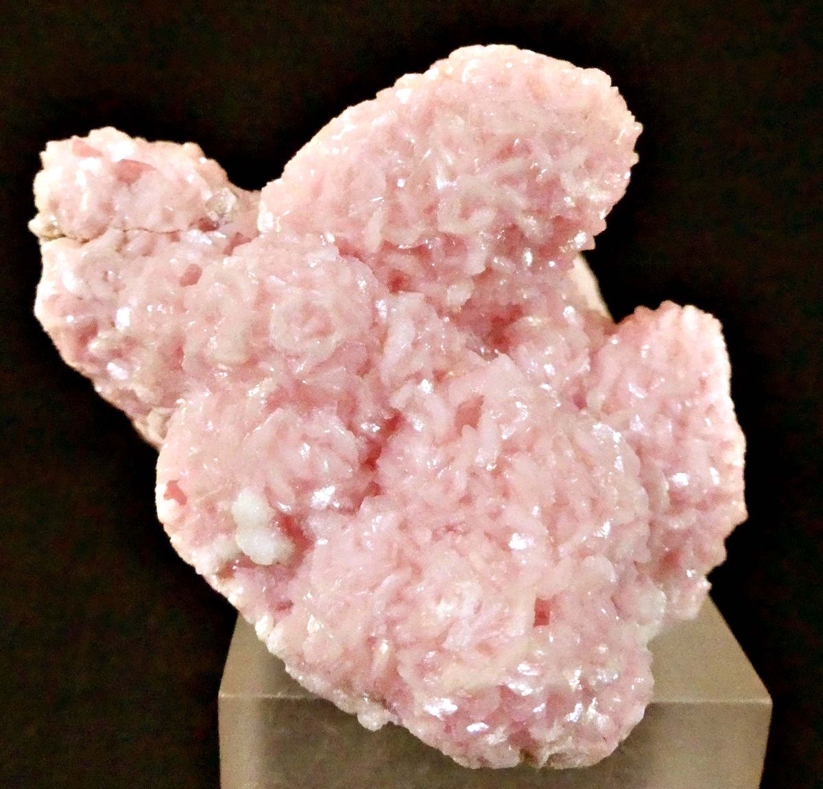 Rhodochrosite With Quartz