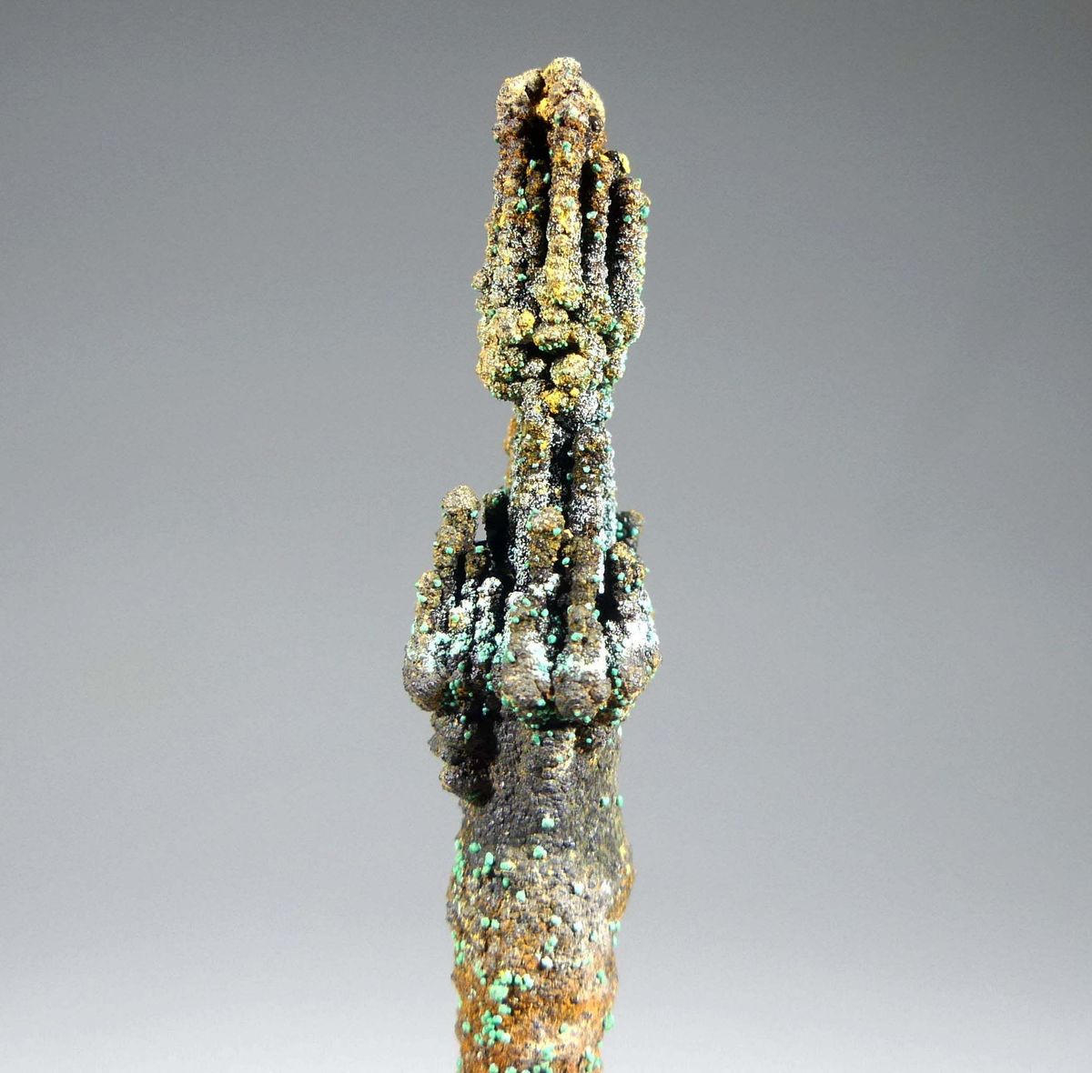 Goethite With Malachite