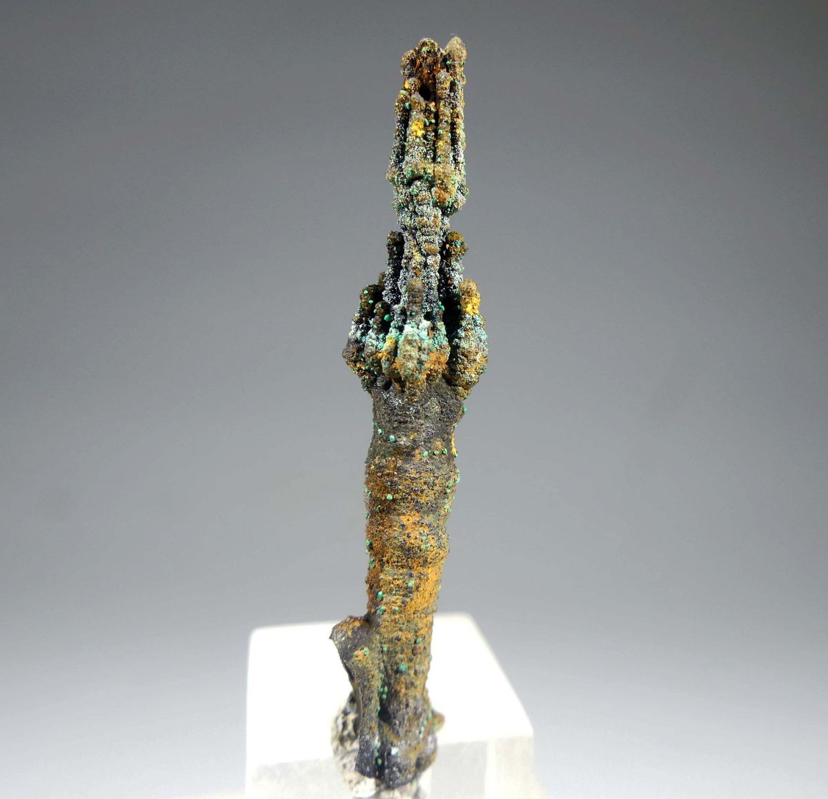 Goethite With Malachite