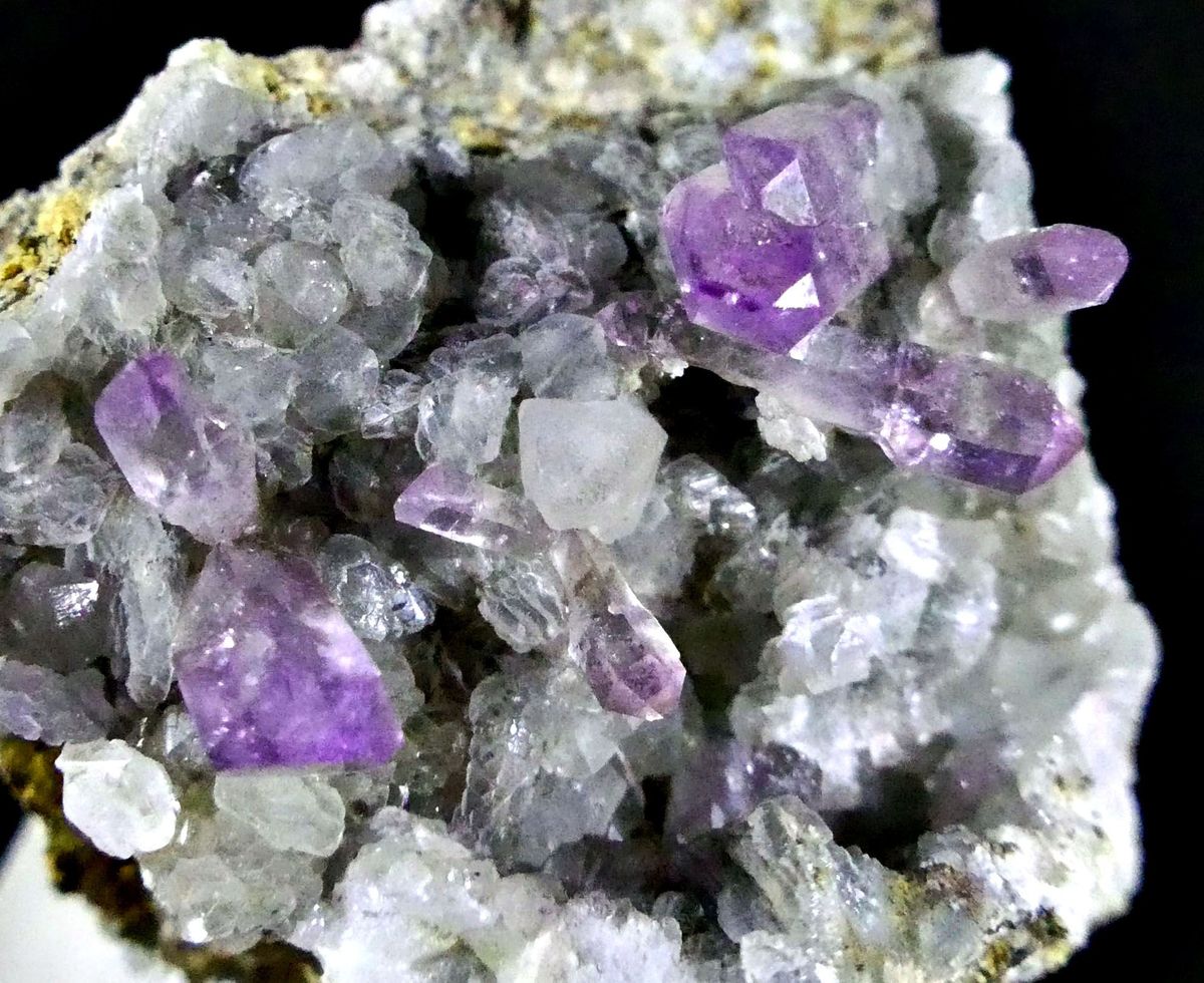 Amethyst Sceptre On Calcite