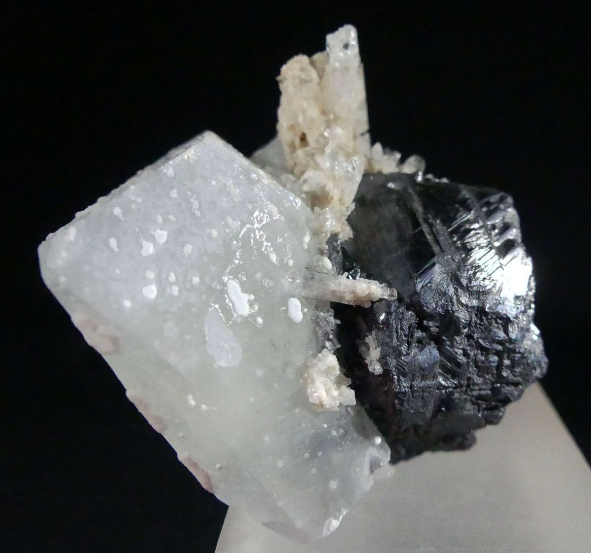 Danburite On Datolite & Sphalerite