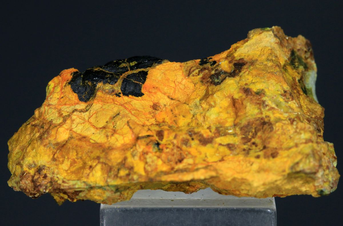 Curite Uranophane & Uraninite Var Pitchblende