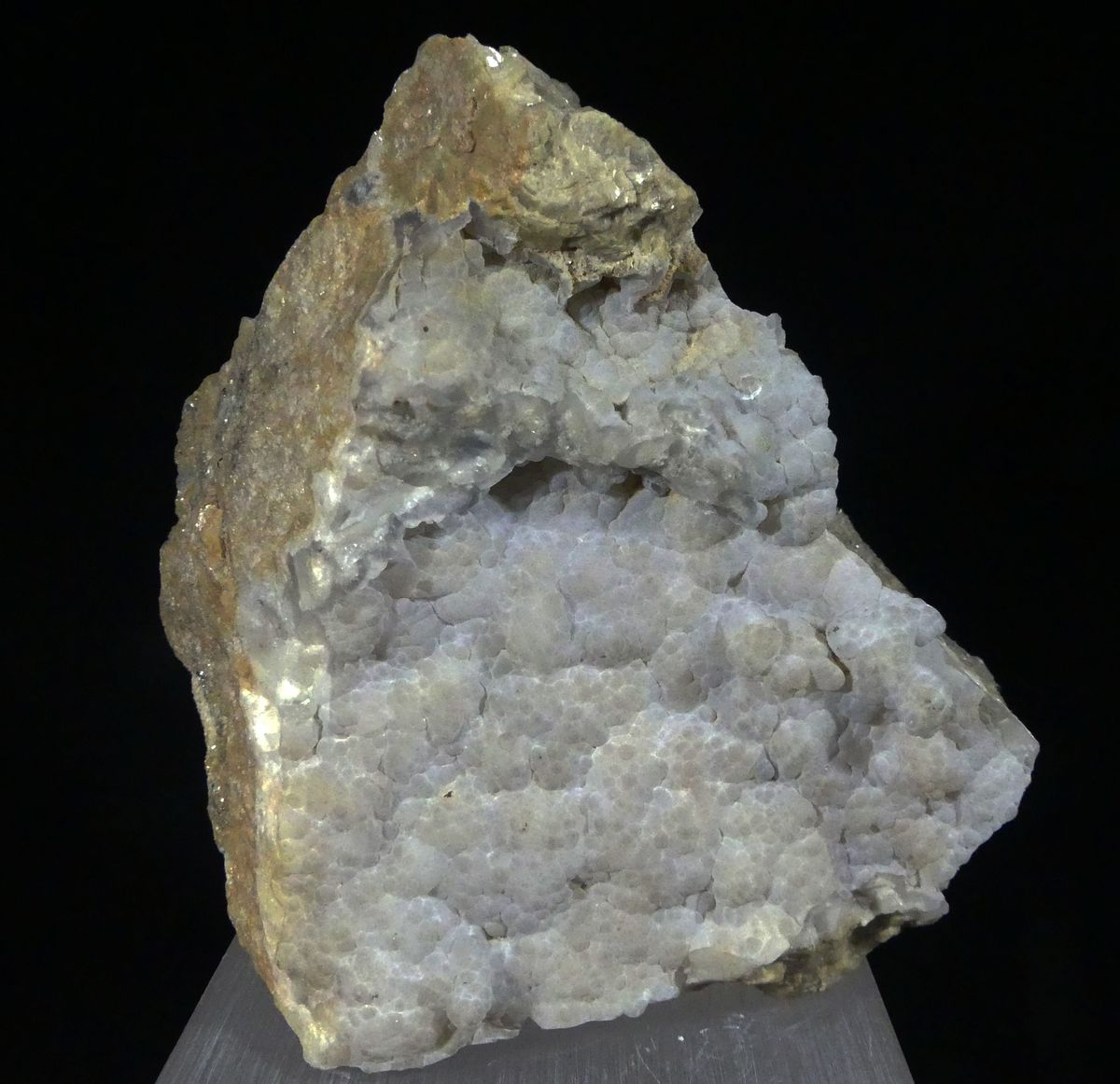 Chalcedony On Siderite