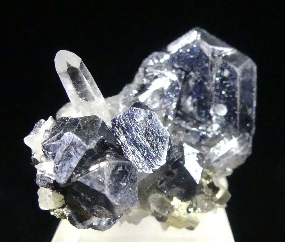 Galena Rock Crystal & Pyrite