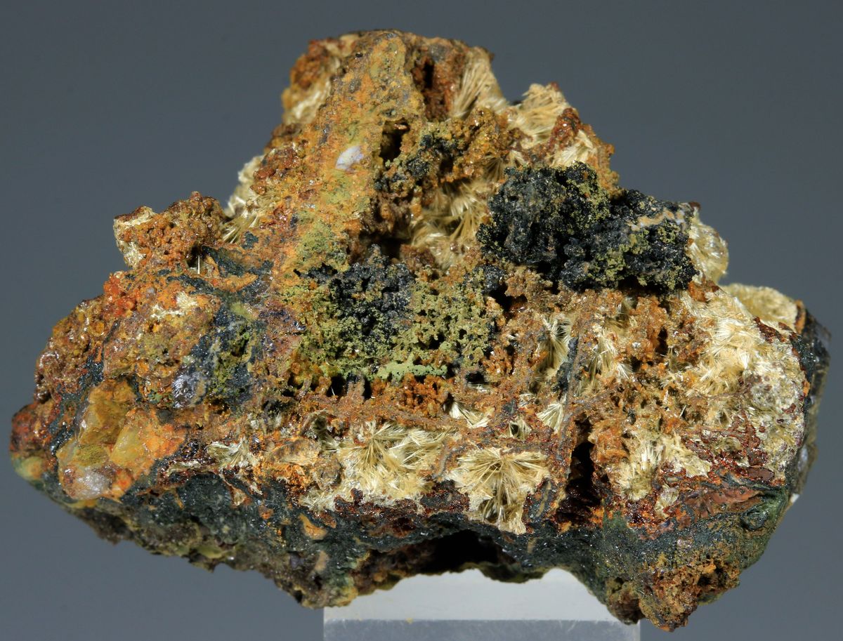 Bassetite Pseudolaueite Strunzite Bermanite Robertsite Rockbridgeite & Mitridatite