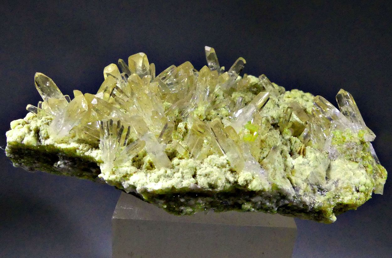 Celestine On Native Sulphur