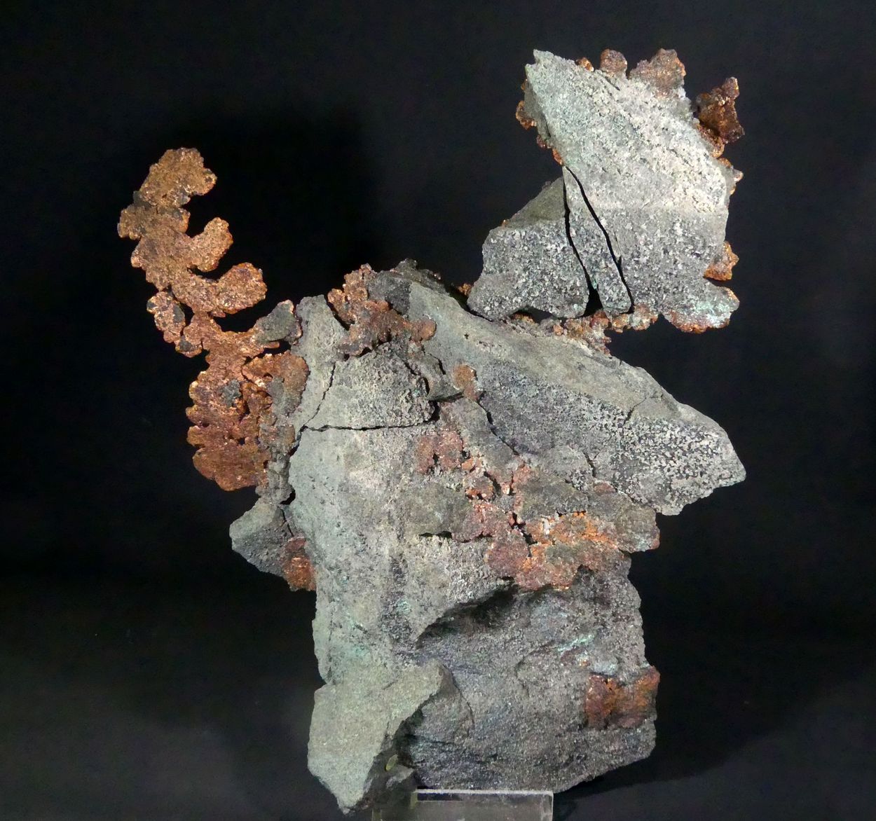 Native Copper Cuprite & Bornite