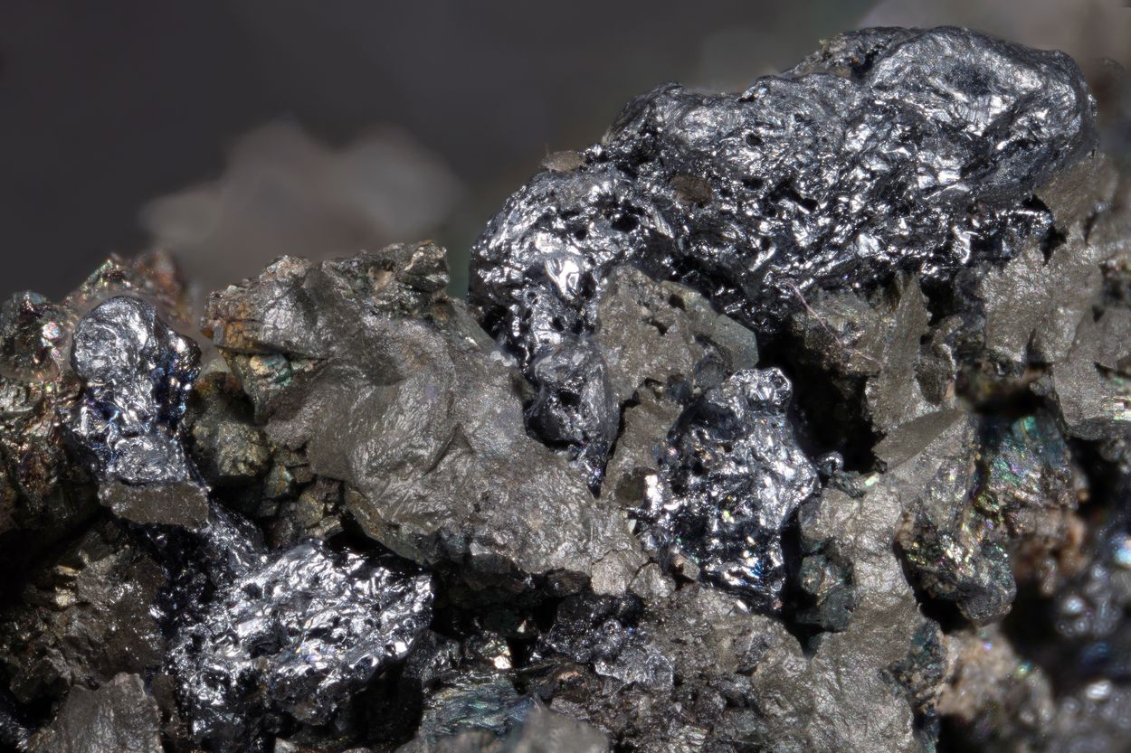 Acanthite Psm Argentite & Argentopyrite