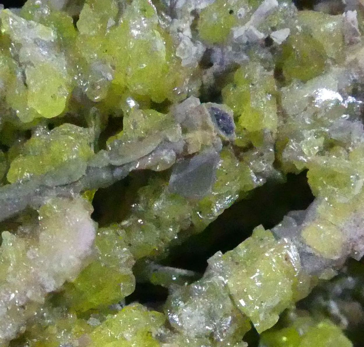 Sénarmontite Native Sulphur Cervantite & Stibiconite Psm Stibnite On Stibnite