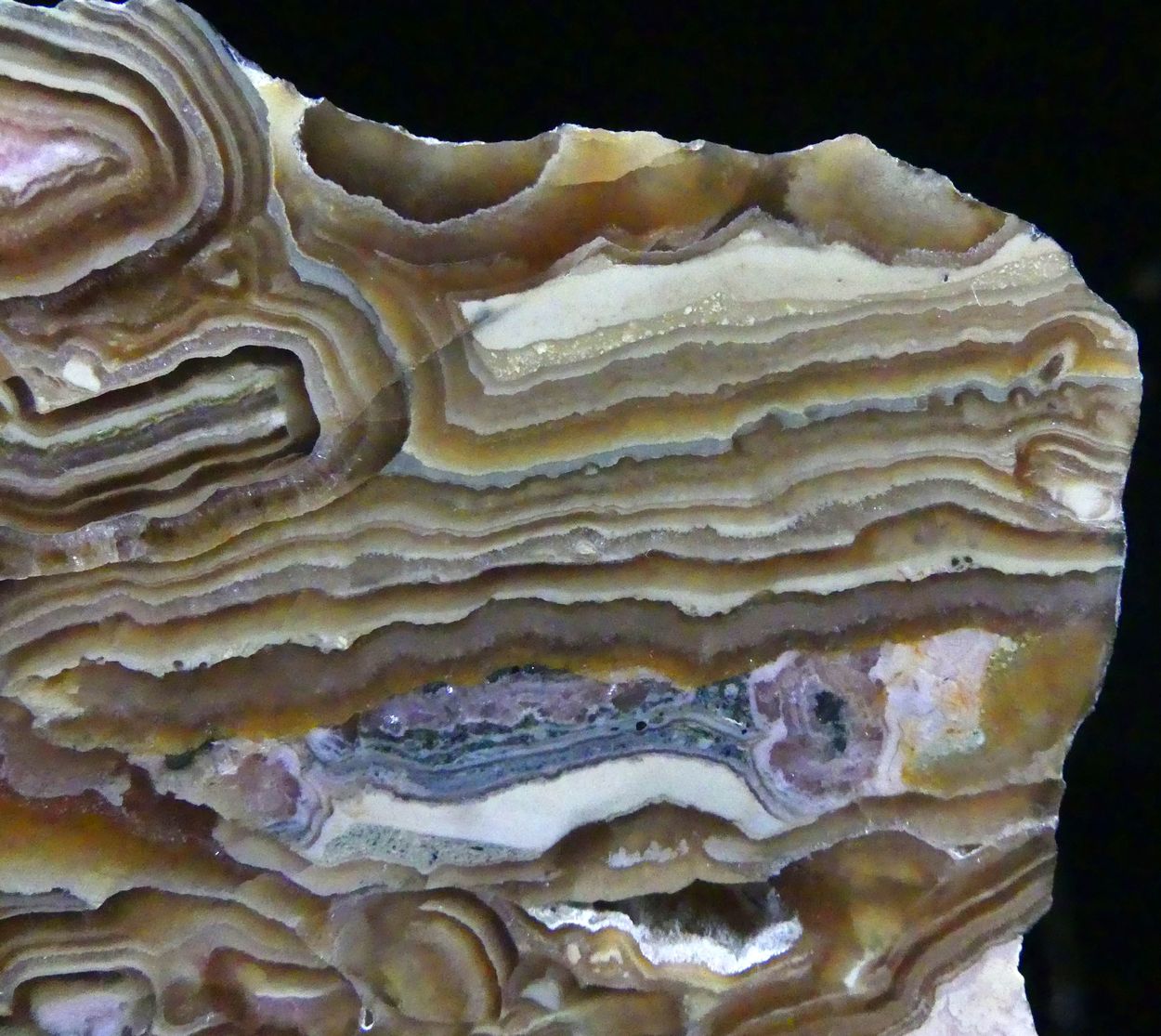 Capillitite & Rhodochrosite