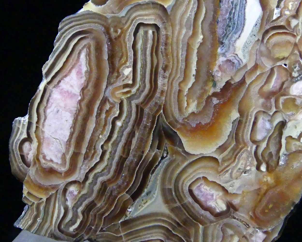Capillitite & Rhodochrosite