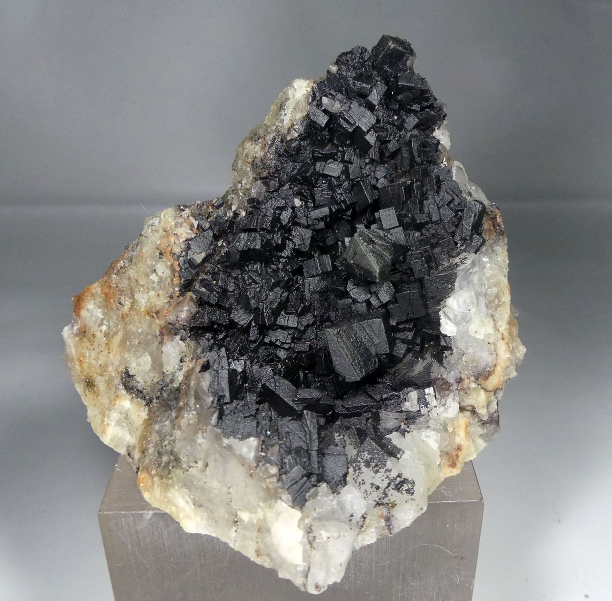 Fluorite With Goethite