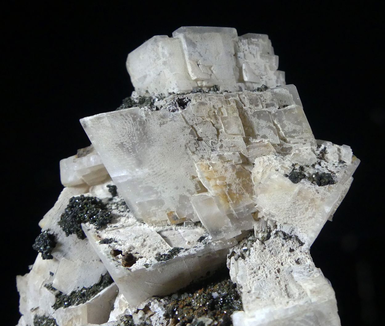 Calcite With Clinochlore