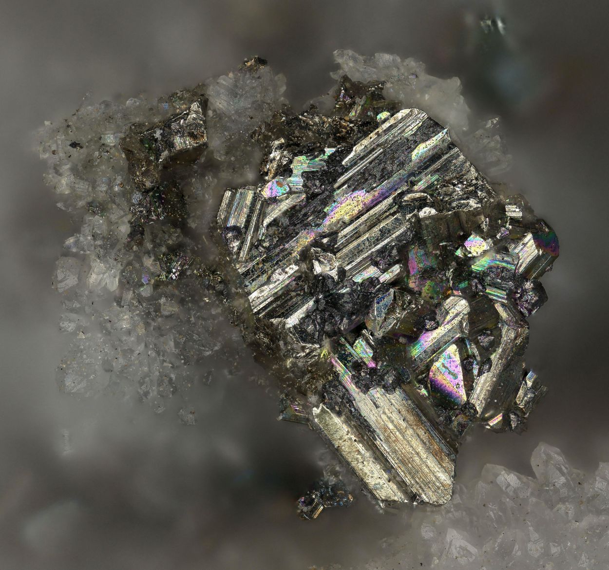 Sylvanite On Quartz