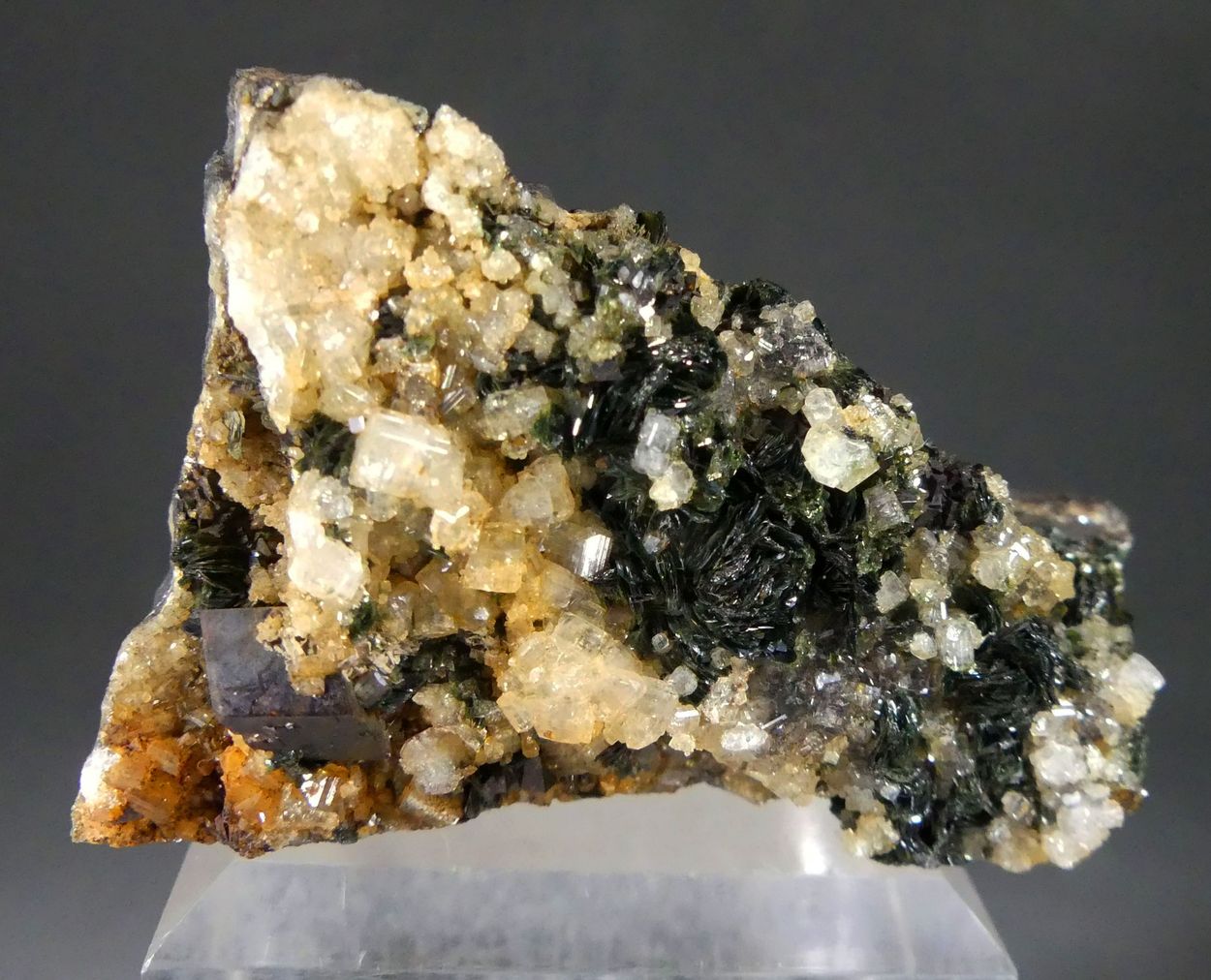 Kulanite Fluorapatite Brazilianite & Siderite