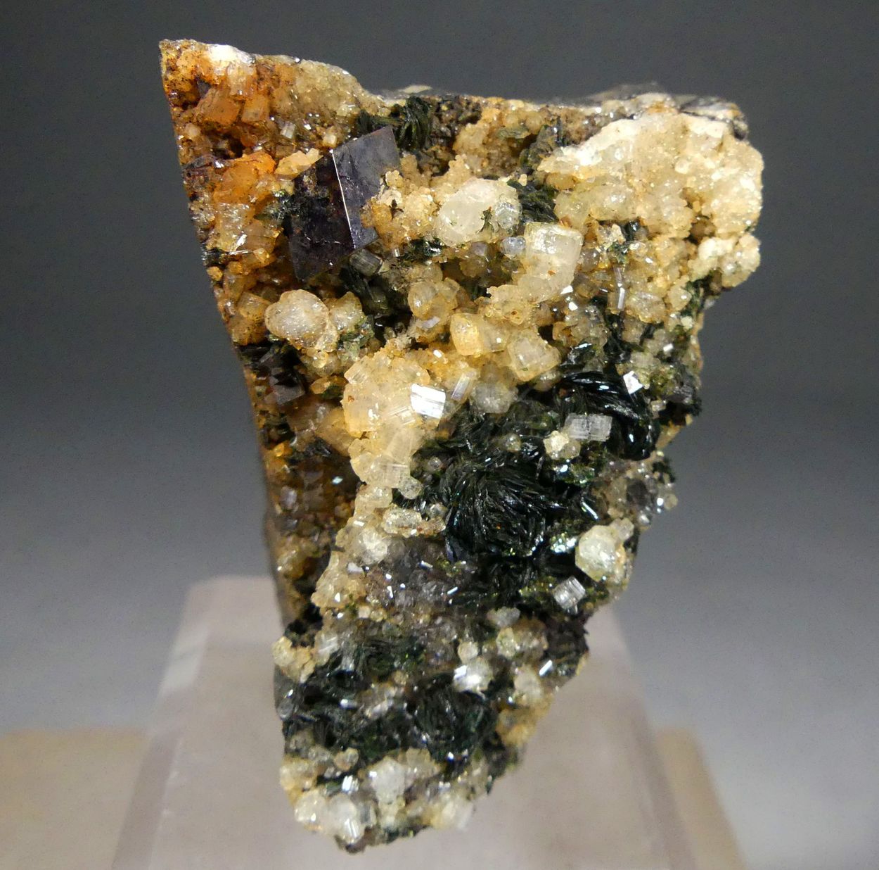 Kulanite Fluorapatite Brazilianite & Siderite