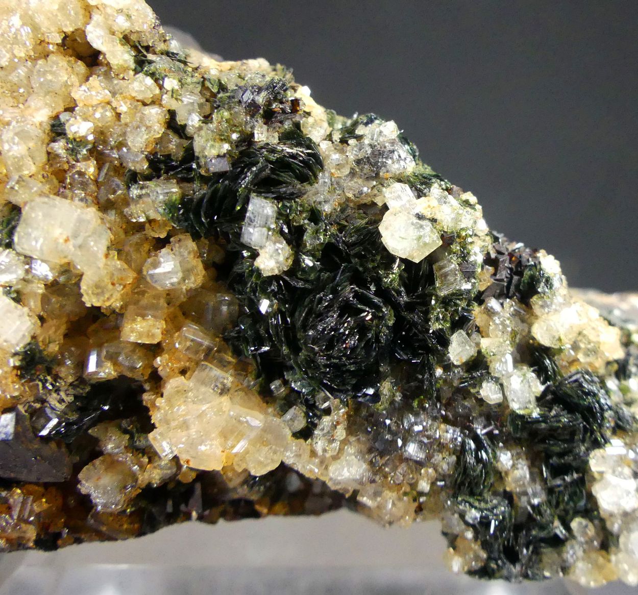 Kulanite Fluorapatite Brazilianite & Siderite