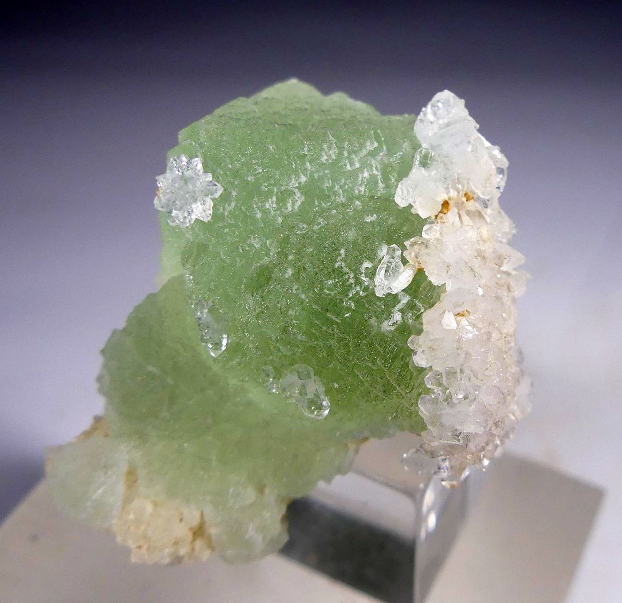 Fluorite With Quartz