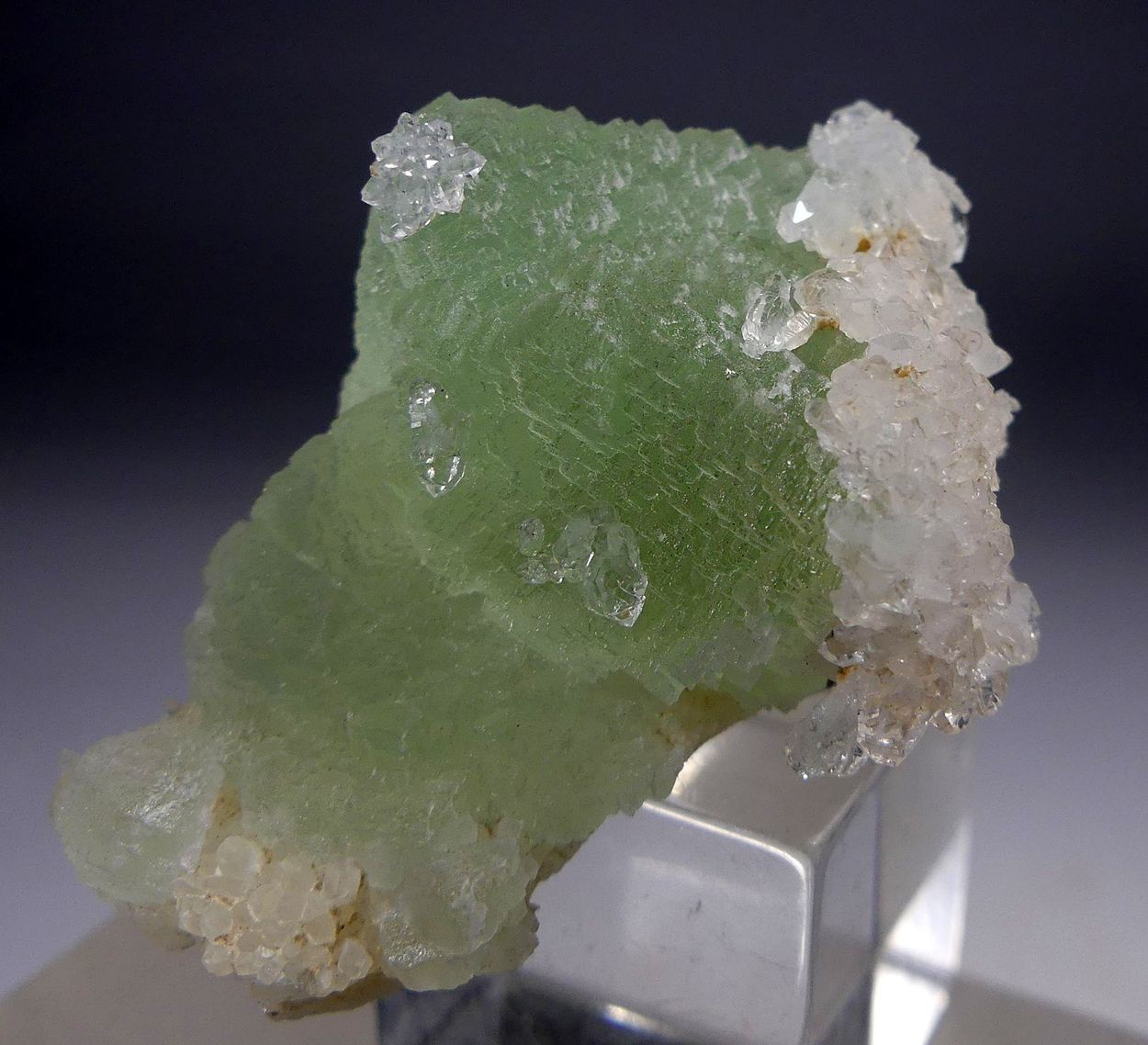 Fluorite With Quartz