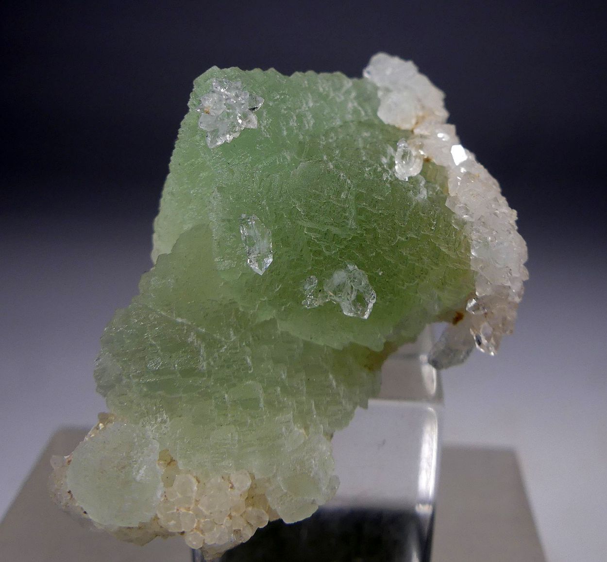 Fluorite With Quartz