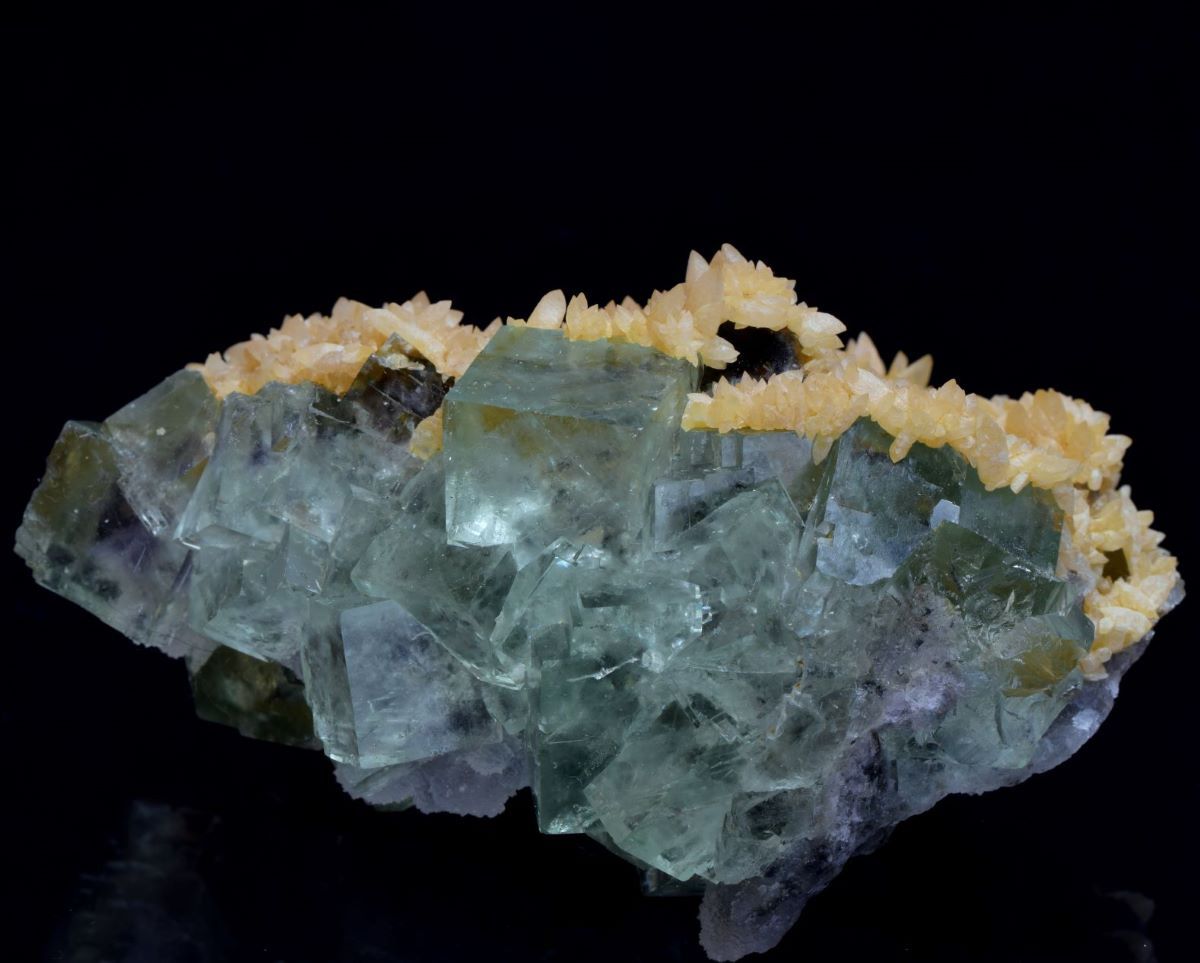 Fluorite Calcite & Chalcedony