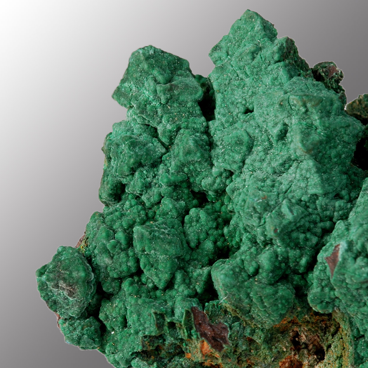 Malachite On Cuprite