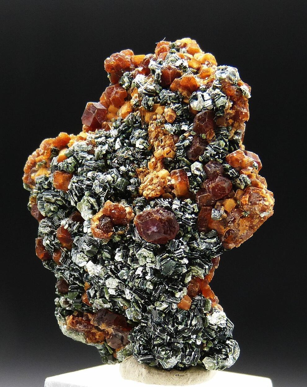 Hessonite & Clinochlore