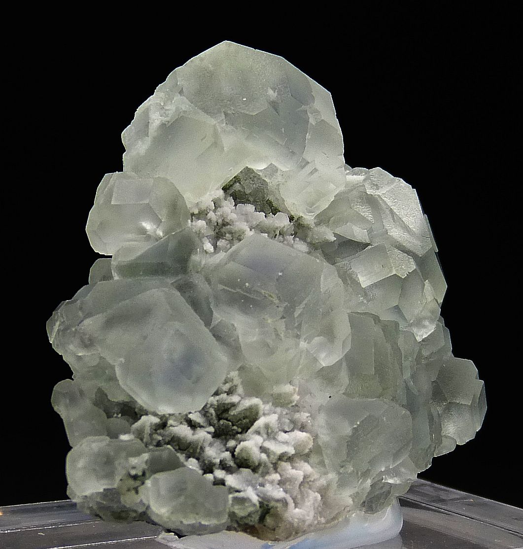 Fluorite Calcite & Celadonite