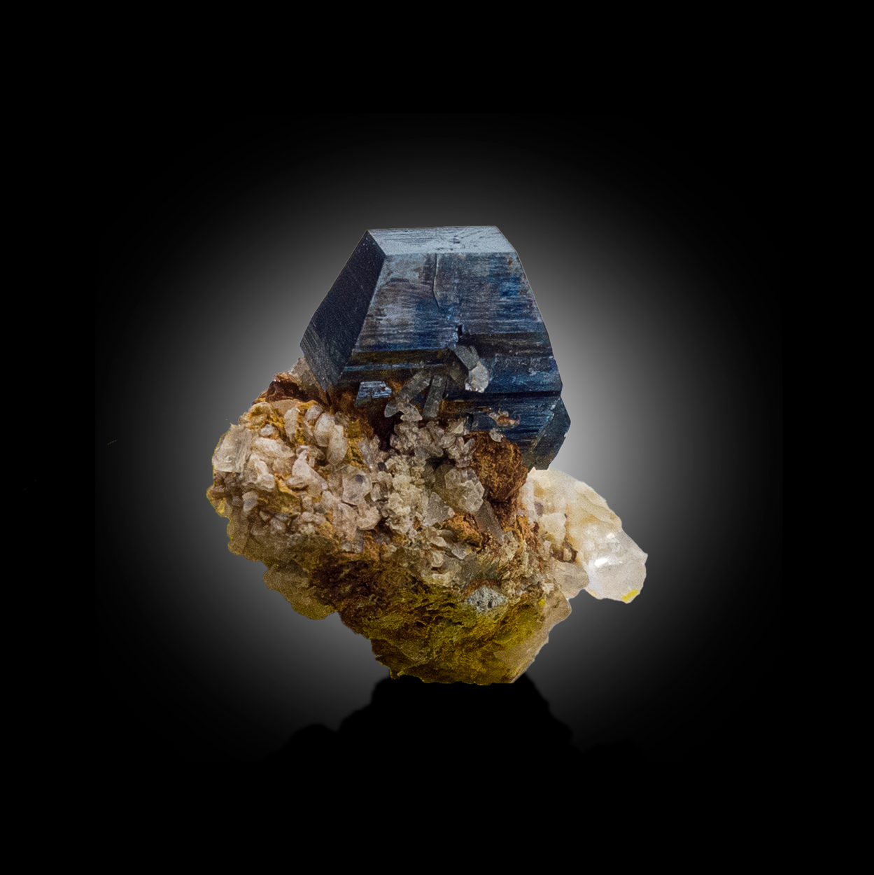 Anatase With Siderite