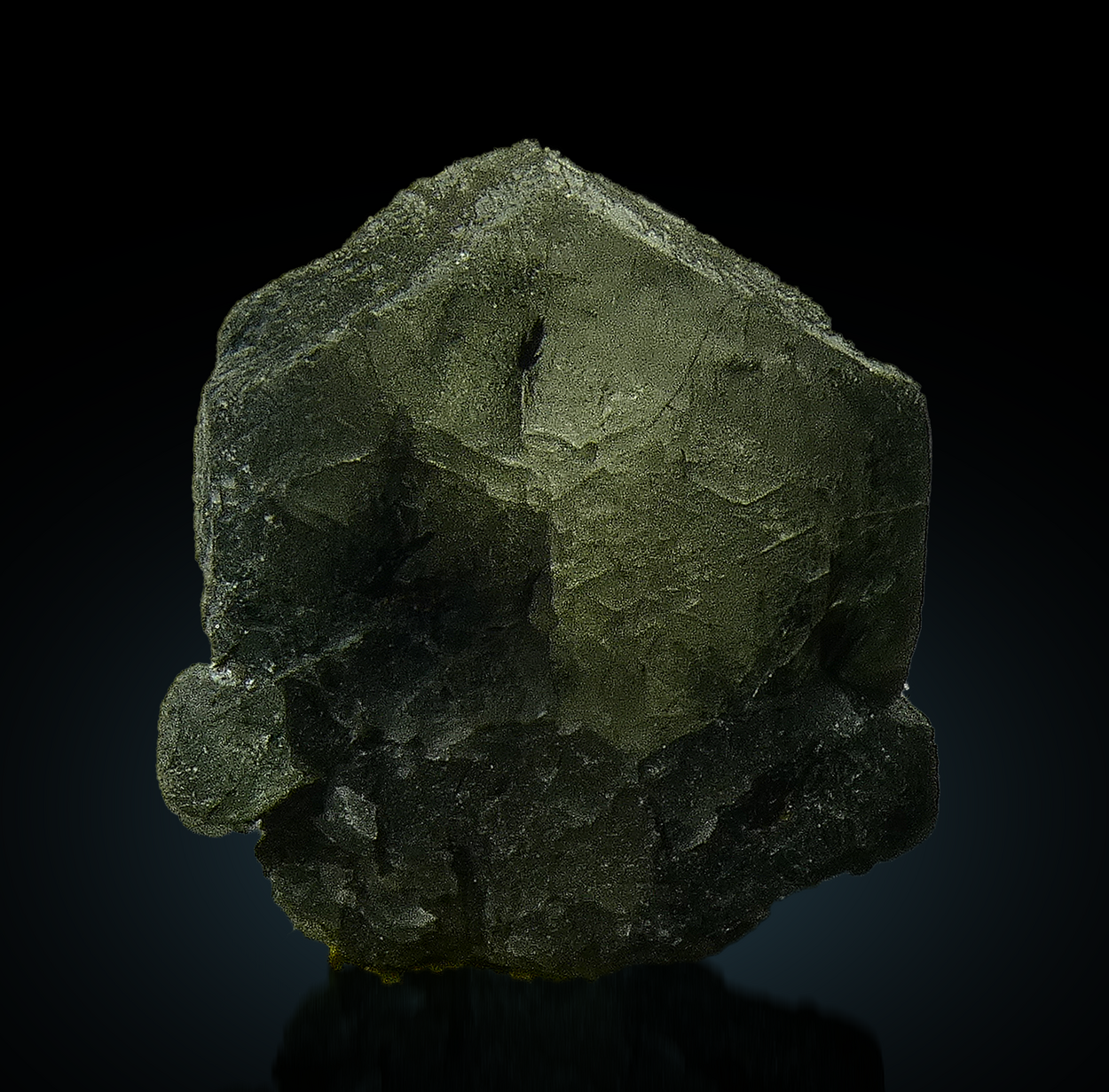 Apatite With Byssolite Inclusions