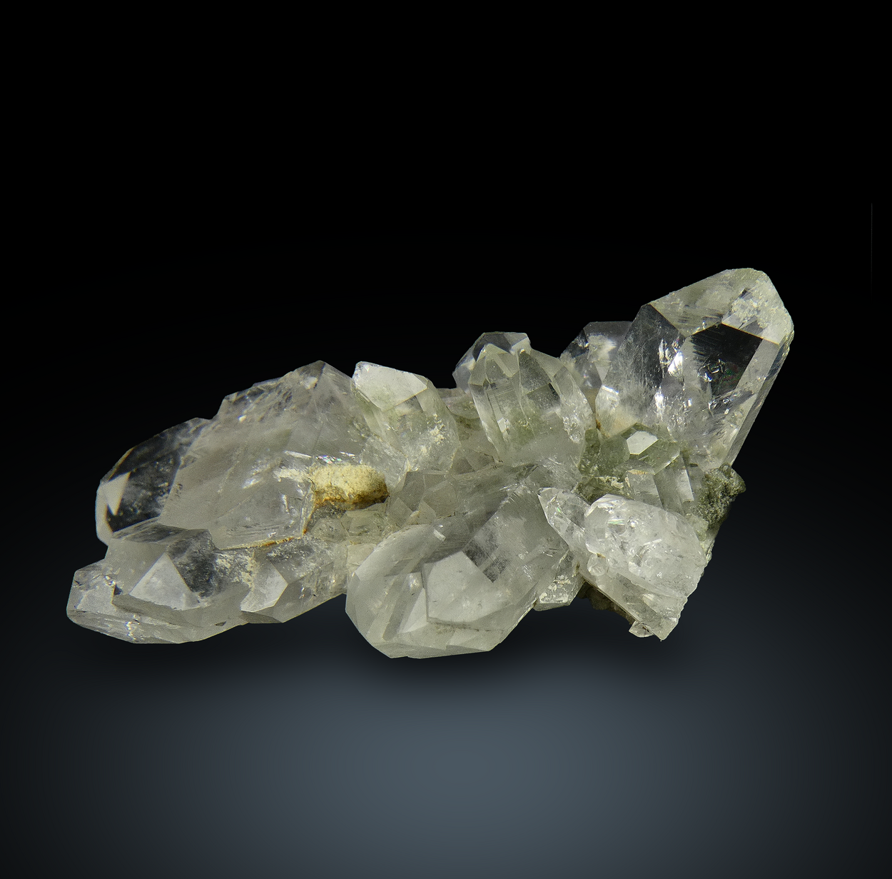 Quartz With Chlorite Inclusions